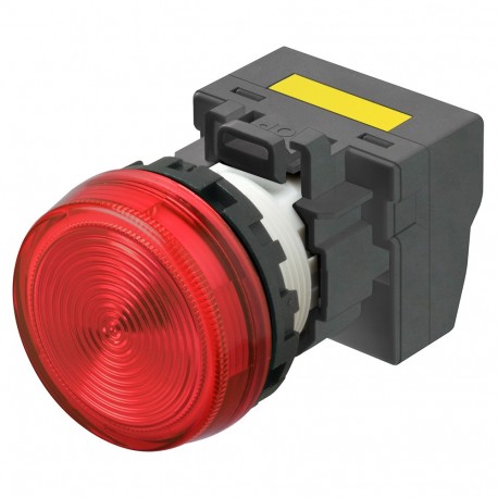 M22N-BN-TRA-RE-P - M22N-BN-TRA-RE-P A2265005G 672596 OMRON M22N Flush Indicator, RED, RED LED 200/240 VAC Push-in+