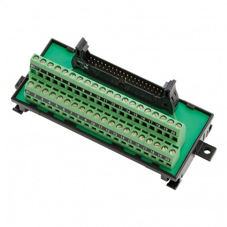 XW2R-E60G-T - XW2R-E60G-T XW2R0010F 372891 OMRON Terminal Block 1:1 Connection Flat Screw 60 pts