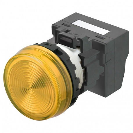 M22N-BN-TYA-YC-P - M22N-BN-TYA-YC-P A2265013H 672581 OMRON Flush M22N indicator, YELLOW, YELLOW LED 24VAC/DC Push-in+