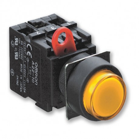 A22-CG - A22-CG A22 1030R 142186 OMRON Square/protruding push button without ilum. Green
