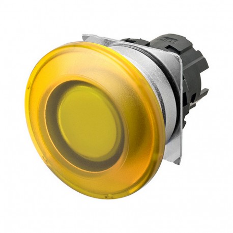 A22NZ-MMM-TYA - A22NZ-MMM-TYA A2270135B 664977 OMRON Pulsa.22mm, Metal, SETA, MOMENTARY, Transp.YELLOW, LIGHTING