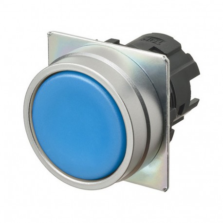 A22NZ-MNA-NAA - A22NZ-MNA-NAA A2270275H 665248 OMRON Pushbutton A22NZ Ø22, bezel brushed metal, FLAT, Alternate, CAP COLOR O..
