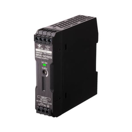 S8VK-G01505 - S8VK-G01505 S8VK1000C 374164 OMRON Power supply 15W/5V/3A DIN rail