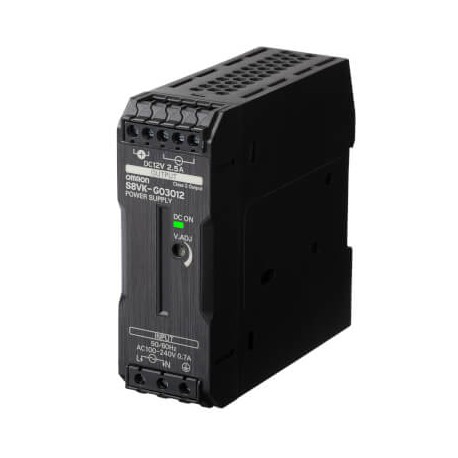 S8VK-G03012-400 - S8VK-G03012-400 S8VK1204R 659370 OMRON Power Supply 30W/12V/2.5A DIN Rail Tropicalized