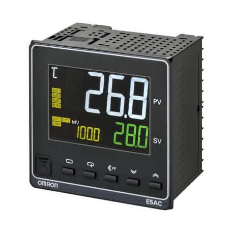 E5AC-RX4A5M-010 - E5AC-RX4A5M-010 E5AC3004D 374691 OMRON Ent Univ 4 Alarms Salt Relay 4 Evt HBA 100-240Vac 96x96