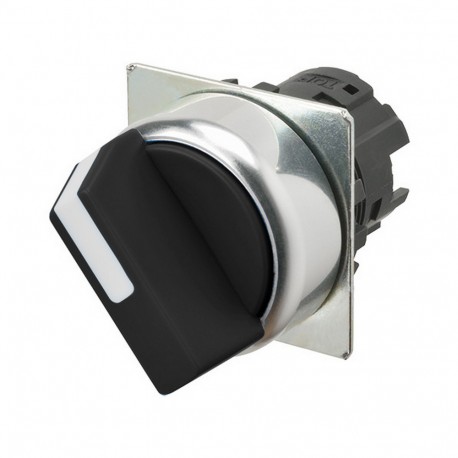 A22NZ-2RL-NBA - A22NZ-2RL-NBA A2270462R 663947 OMRON Select.22mm, 2 Positions, Glossy Metal, Auto RESET. LEFT, BLACK