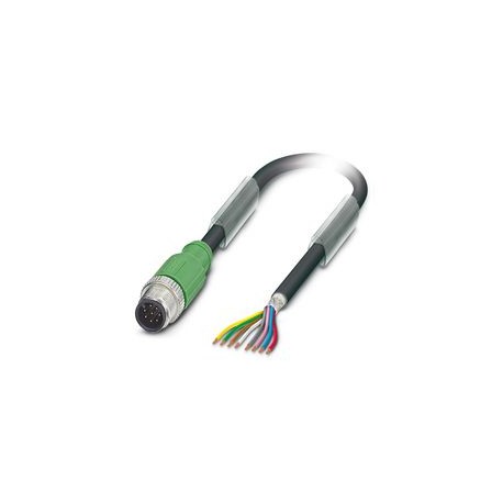 SAC-8P-M12MS/60,0-PUR SH - SAC-8P-M12MS/60,0-PUR SH 1553407 PHOENIX CONTACT Sensor/actuator cable, 8-pole, M12 straight connector, codi..