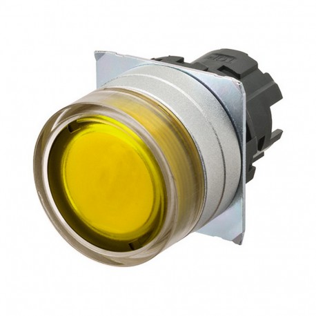A22NZ-MGM-TYA - A22NZ-MGM-TYA A2270117D 665934 OMRON Pulsa.22mm, Metal, PROTECTED, MOMENTARY, Transp.YELLOW, LIGHTING