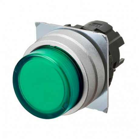 A22NZ-MPM-TGA - A22NZ-MPM-TGA A2270098D 665943 OMRON Pulsa.22mm, Metal, PROTECTED, MOMENTARY, Transp.GREEN, LIGHTING