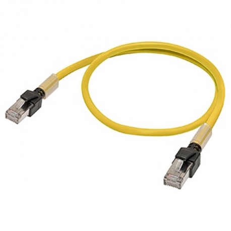 XS6W-6LSZH8SS300CM-Y - XS6W-6LSZH8SS300CM-Y XS6W0007D 374584 OMRON Cat F/UTP Ethernet Cable. 6, LSZH coating, yellow, 3m