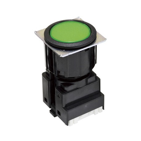 A3UL-TBG-3A1C-M - A3UL-TBG-3A1C-M A3U 0465G 393117 OMRON Pushbutton, A3U, LED, SPDT, 12VDC, Green