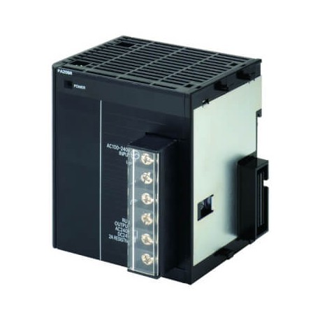 CJ1W-PA205R - CJ1W-PA205R CJ1W0389B 386939 OMRON Power Supply 100 to 240Vac 5Vdc 5A RUN Relay 25W