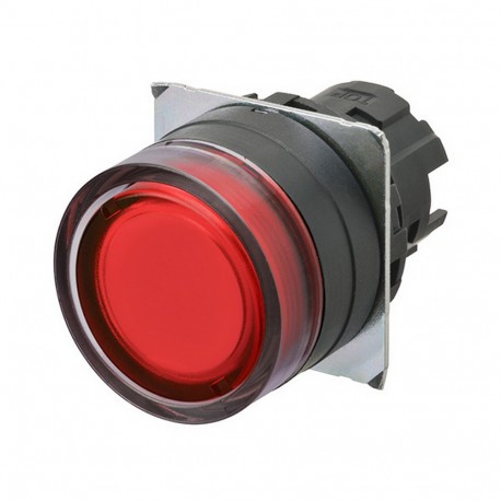 A22NZ-BGM-TRA - A22NZ-BGM-TRA A2270043G 664971 OMRON Pulsa.22mm, Plastic, PROTECTED, MOMENTARY, Transp.RED, LIGHTING