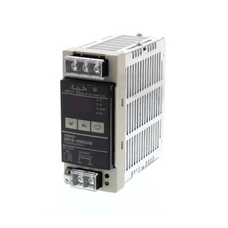 S8VS-09024A - S8VS-09024A S8VS0119E 281058 OMRON 90W / 24V / 3.75A Rail DIN Display Period. mant.