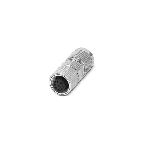 SACC-M12FS-8CT-CM SH - SACC-M12FS-8CT-CM SH 1319942 PHOENIX CONTACT Connector, Universal, 8-pole, shielded, M12 straight connection..