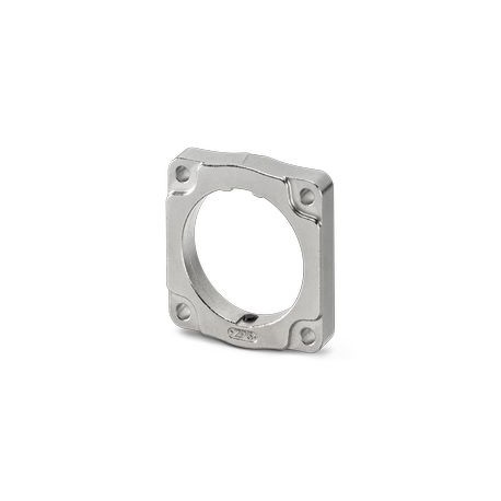 FLANGE-M23PRO-PW - FLANGE-M23PRO-PW 1055768 PHOENIX CONTACT Square mounting flange, Axial joint, 4xM3