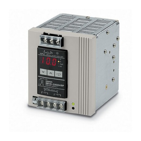 S8VS-24024BP - S8VS-24024BP S8VS0129B 281068 OMRON 240W/24V/10A DIN Display Function Time PNP Alarm