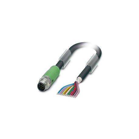 SAC-12P-MS/13,0-35T SH SCO - SAC-12P-MS/13,0-35T SH SCO 1565356 PHOENIX CONTACT Sensor/Actuator Cable, 12-Pole, M12 SPEEDCON Straight Con..