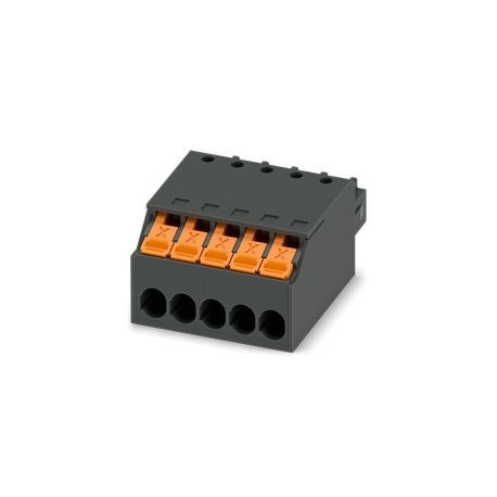 XPC 1,5/ 5-ST-3,5 BK - XPC 1,5/ 5-ST-3,5 BK 1464108 PHOENIX CONTACT Connector for printed circuit board, nominal section: 1.5 mm², ..