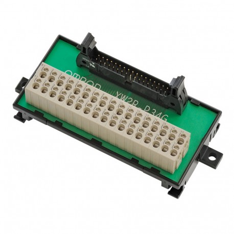XW2R-P34G-C3 - XW2R-P34G-C3 XW2R0026B 373001 OMRON Omron Fujitsu-MIL Push-In 32 OUT Terminal Block