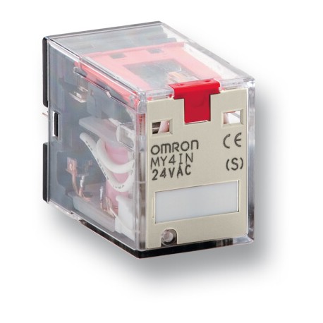 MY4N 100/110VDC (S) - MY4N 100/110VDC (S) MYS 4110H 150066 OMRON 4PDT 5A Mechanical & LED Indicator, 100/110 VDC (A2"+")