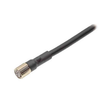 XS3F-M8PVC4S2M - XS3F-M8PVC4S2M XS3F0253M 419255 OMRON M8 PVC with Straight Cable 4 Wires 2m