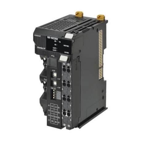 NX-EIC202 - NX-EIC202 NX020092E 399449 OMRON NX Drive EtherNet/IP 2 Ports 10A Bus I/O