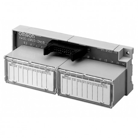 XW2E-20G5-IN16 - XW2E-20G5-IN16 XW2E0001R 107485 OMRON Connector block 16 inputs with common