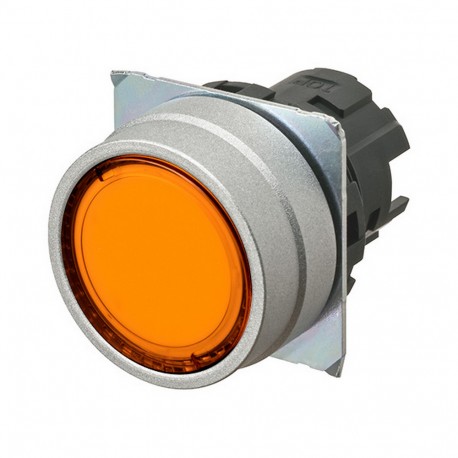 A22NZ-MNM-TOA - A22NZ-MNM-TOA A2270084D 682266 OMRON Front element push button switch, 22 dia., bezel brushed metal, flat, m..