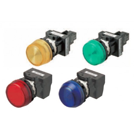 M22N-BC-TAA-AC - M22N-BC-TAA-AC A2260128E 660571 OMRON M22N flush marker indicator, BLUE, BLUE LED 24VAC/DC