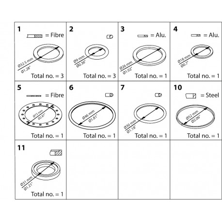 027H2219 - 027H2219 DANFOSS REFRIGERATION ICS 25 Repair kit