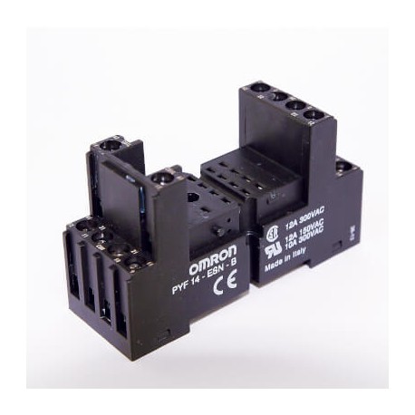 PYF14-ESN-B - PYF14-ESN-B AA056193H PYF14ESNB.1 OMRON Socket, with common and coil terminals on the bottom and with the NC..