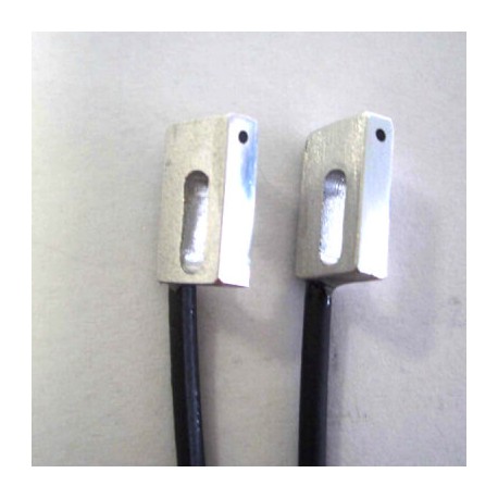 E32-ET15YR-1 2M - E32-ET15YR-1 2M E32 9414C E32ET15YR12MBYOMN OMRON Fiber optic sensor head, through-beam, square, side-view, ..