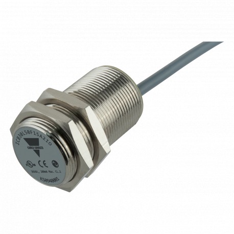 ICB30L50F15A2IO - ICB30L50F15A2IO CARLO GAVAZZI Inductive Sensor, 3 wire DC, 30 Metric, Housing lantón plated, IO-Link Communi..