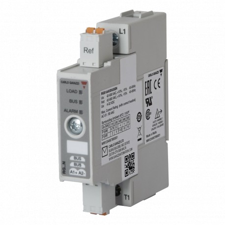 RGS1A60D92GEN - RGS1A60D92GEN CARLO GAVAZZI 1P-Ssr-Dc In-Zc 600V 90A 1200Vp-E-Clp H-I2T Comm