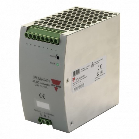 SPDM242401 - SPDM242401 CARLO GAVAZZI Model: AC to DC switching power supply, Ac input voltage: 85VAC-264VAC 120VDC-370VD..