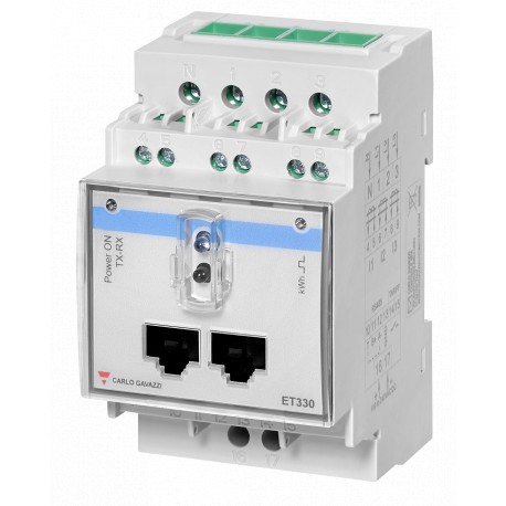 ET330DINAV53HS1X - ET330DINAV53HS1X CARLO GAVAZZI Function: Transducers, Mounting: DIN Rail, Power supply: 90 to 260V AC/DC, In..