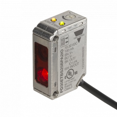 PD30ETBS25BPA2IO - PD30ETBS25BPA2IO CARLO GAVAZZI Photocell PointSpot IO-Link Background Suppression