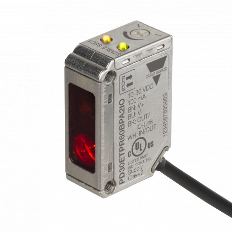 PD30ETPR60BPA2IO - PD30ETPR60BPA2IO CARLO GAVAZZI IO-Link Polarized Mirror Photocell