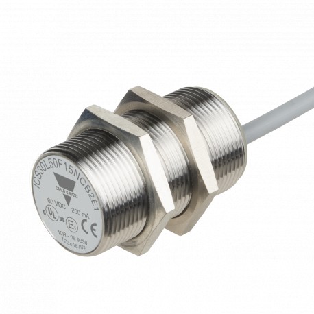 ICS30L50F15NOB2E1 - ICS30L50F15NOB2E1 CARLO GAVAZZI Inductive Sensors with E1 Metric 30 certification