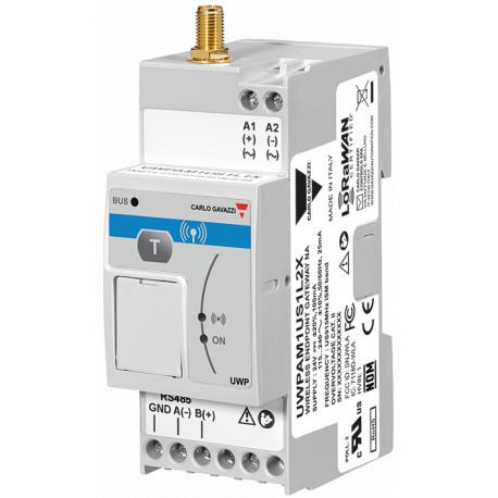 UWPAM1US1L2X - UWPAM1US1L2X CARLO GAVAZZI Wireless endpoint gateway Connected To Meters Via RS485 High-Performance Antenna...