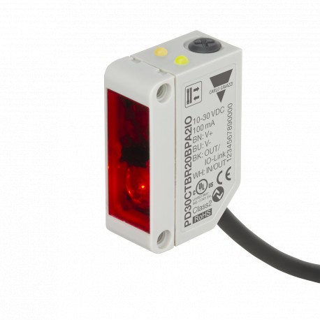 PD30CTBR20BPA2IO - PD30CTBR20BPA2IO CARLO GAVAZZI Photocell Background Suppression Miniature IO-Link