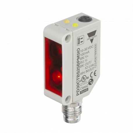 PD30CTBS25BPM5IO - PD30CTBS25BPM5IO CARLO GAVAZZI Photocell PointSpot IO-Link Background Suppression