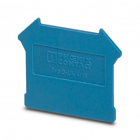 D-UK 4/10 BU - D-UK 4/10 BU 3003101 PHOENIX CONTACT End cover