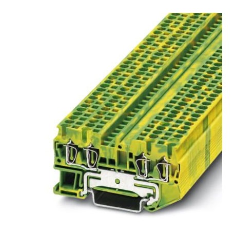 ST 2,5-QUATTRO-PE - ST 2,5-QUATTRO-PE 3031322 PHOENIX CONTACT Ground modular terminal block