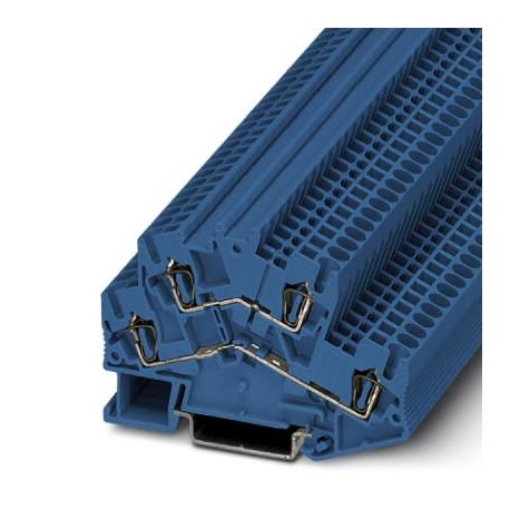 STTBS 4 BU - STTBS 4 BU 3035069 PHOENIX CONTACT Double-level spring-cage terminal block