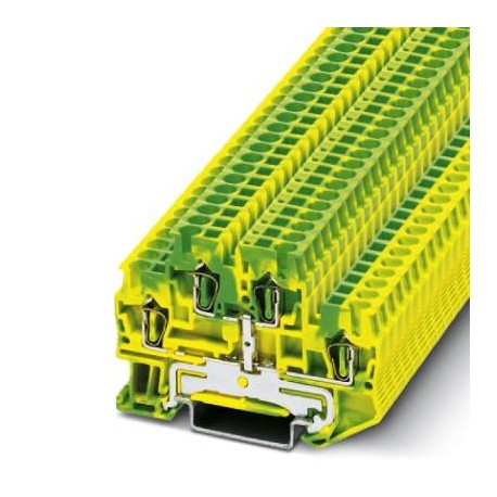 STTB 2,5-PE - STTB 2,5-PE 3036026 PHOENIX CONTACT Protective conductor double-level terminal block