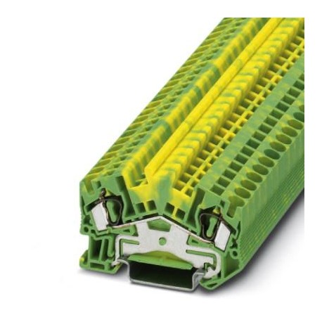 STS 4-PE - STS 4-PE 3036440 PHOENIX CONTACT Spring cage ground terminal block