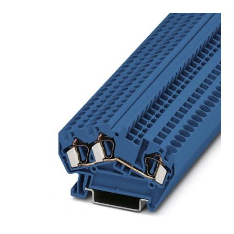 STS 4-TWIN/L BU - STS 4-TWIN/L BU 3036589 PHOENIX CONTACT Feed-through terminal block