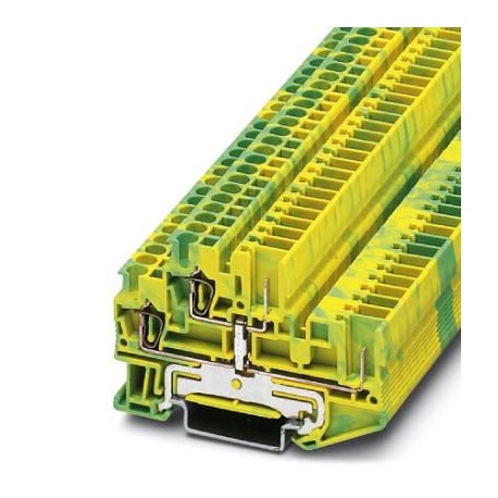 STTB 2,5/2P-PE - STTB 2,5/2P-PE 3040067 PHOENIX CONTACT Protective conductor double-level terminal block